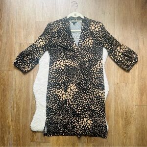 Banana Republic Black and Tan Women’s Dress Size XS